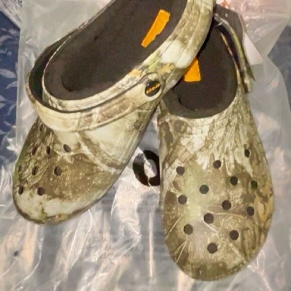 CROCS x Realtree APX Classic Lined Clog Unisex W10 M8 Camo Hiking Lounging NEW - Picture 8 of 11